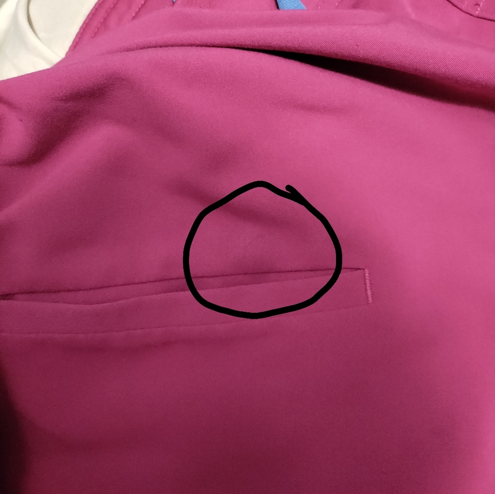 Figs Casma Top Raspberry Sorbet Xxl - image 5